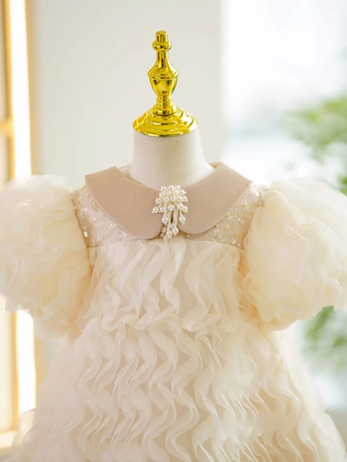 Fashion Girls Birthday Party Sweet Princess Dress Christmas Toddler Tulle Vestidos Children Graduation Ceremony Formal Costumes
