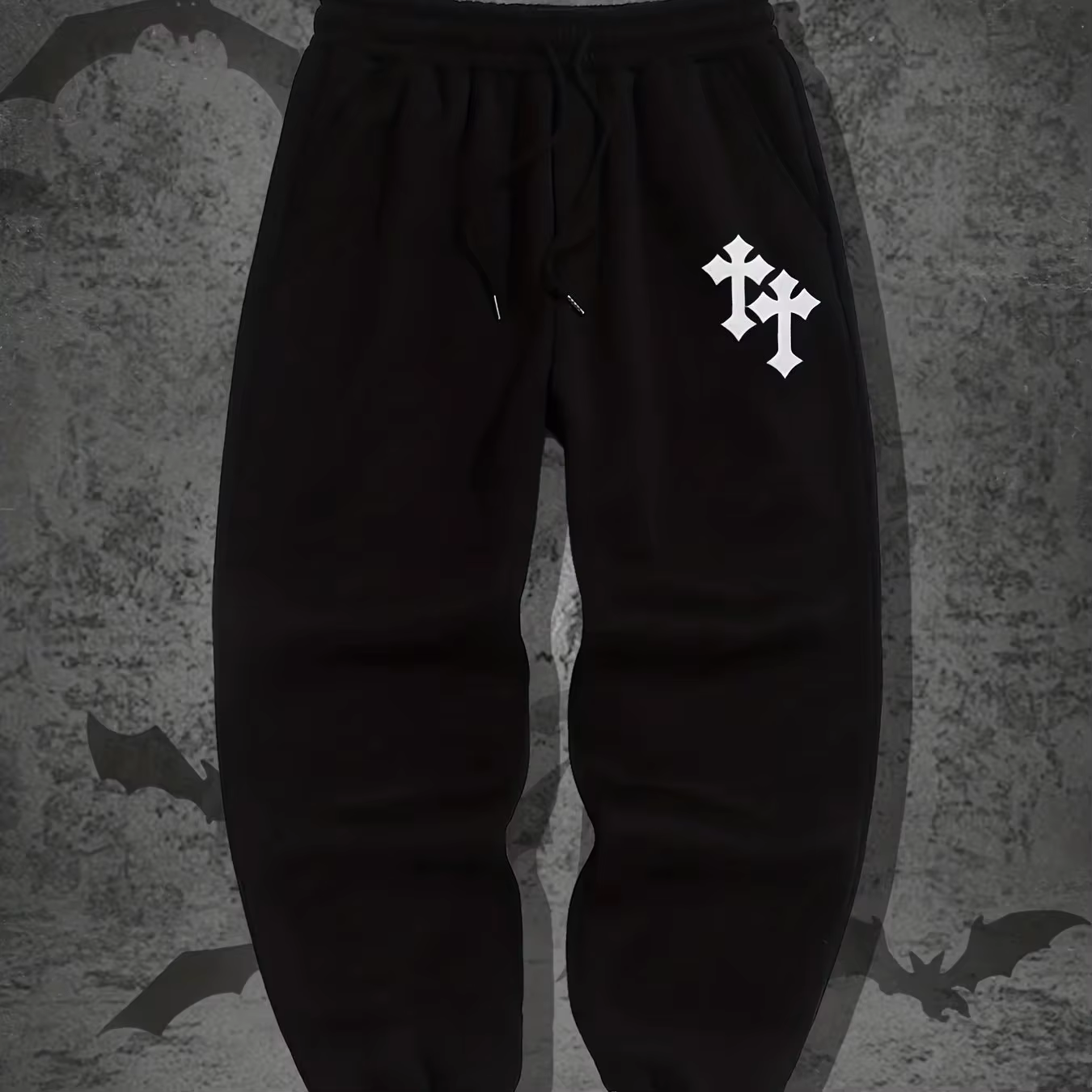 Harajuku hip-hop pants Printed Pattern Slim Men Y2K Gothic Leisure Fashion Sports Street Wear Couple Sweatpants