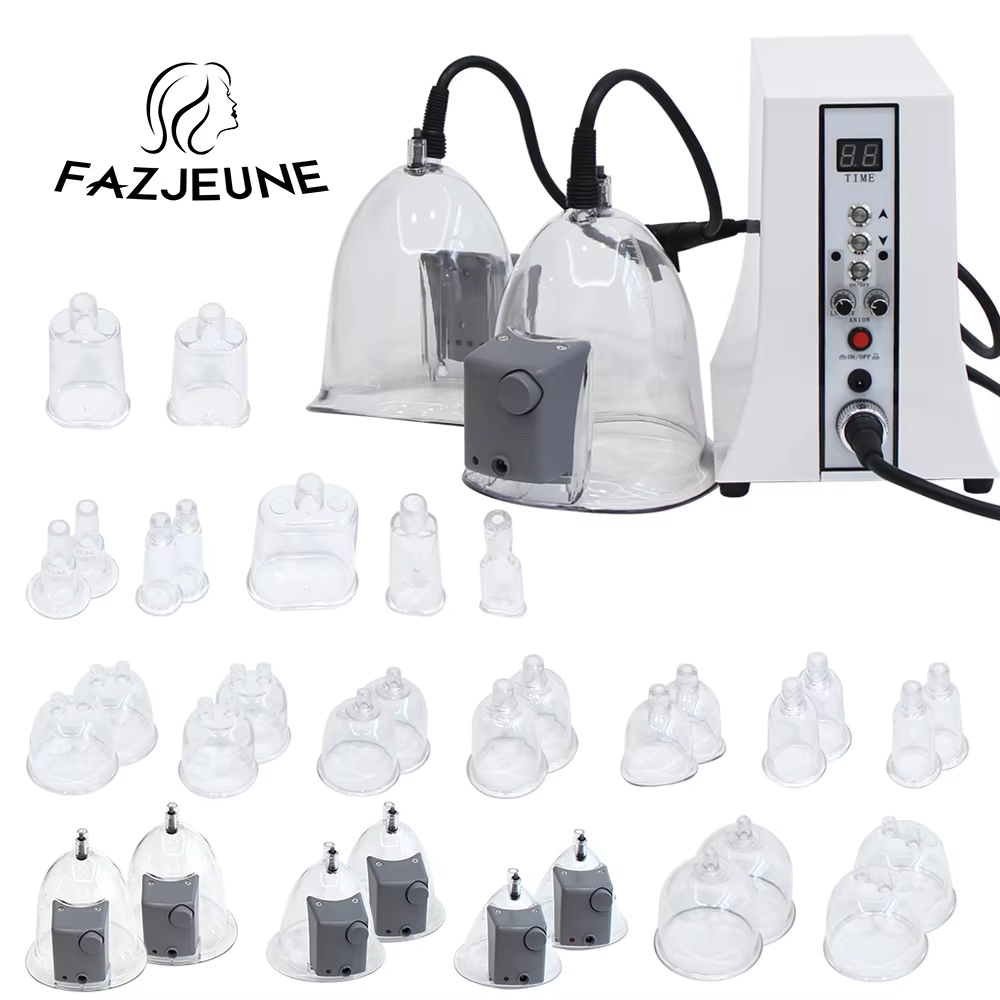 ใหม่สูญญากาศนวด Body Shaping เครื่องหน้าอกเครื่องมือ Butt Lifting ปั๊มถ้วย Face Lifting Cupping Therapy อุปกรณ์ความงาม