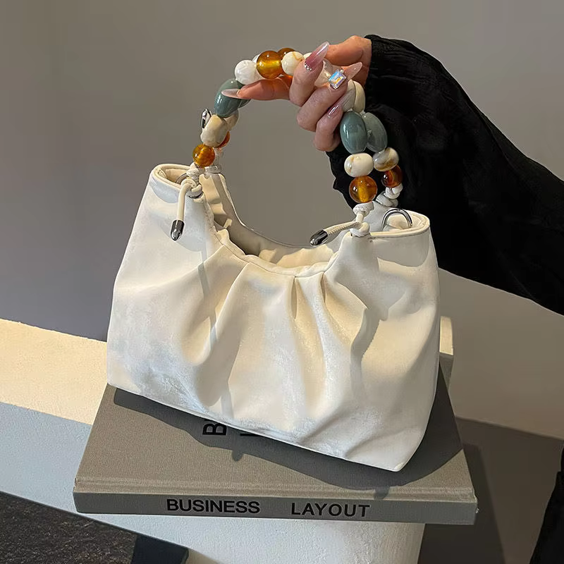 Women's bag 2024 new style trendy small square bag versatile commuter handbag messenger bag