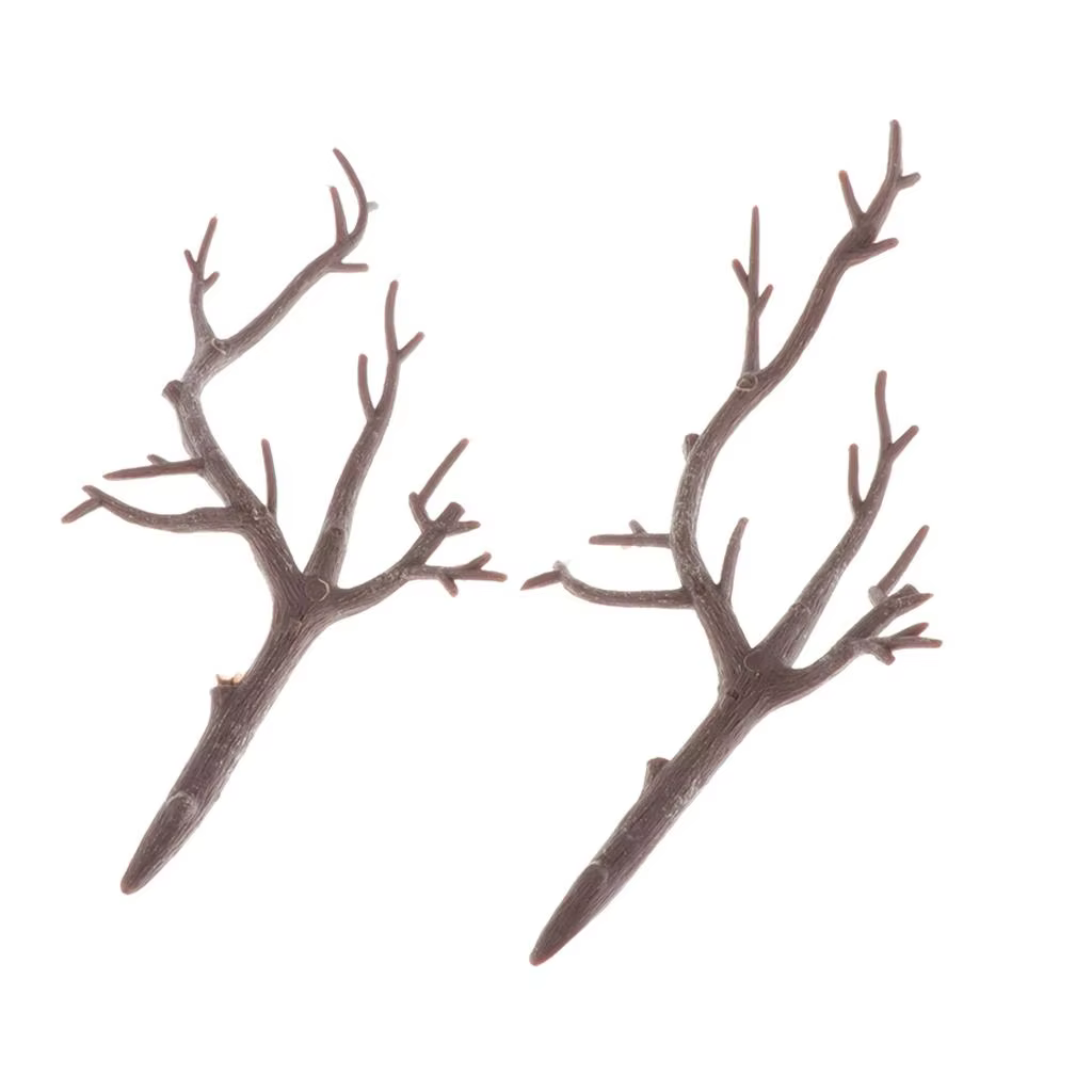Antlers Headband Making Brown Plastic Embellishments Jewelry Findings Charms for DIY Hair Accessories