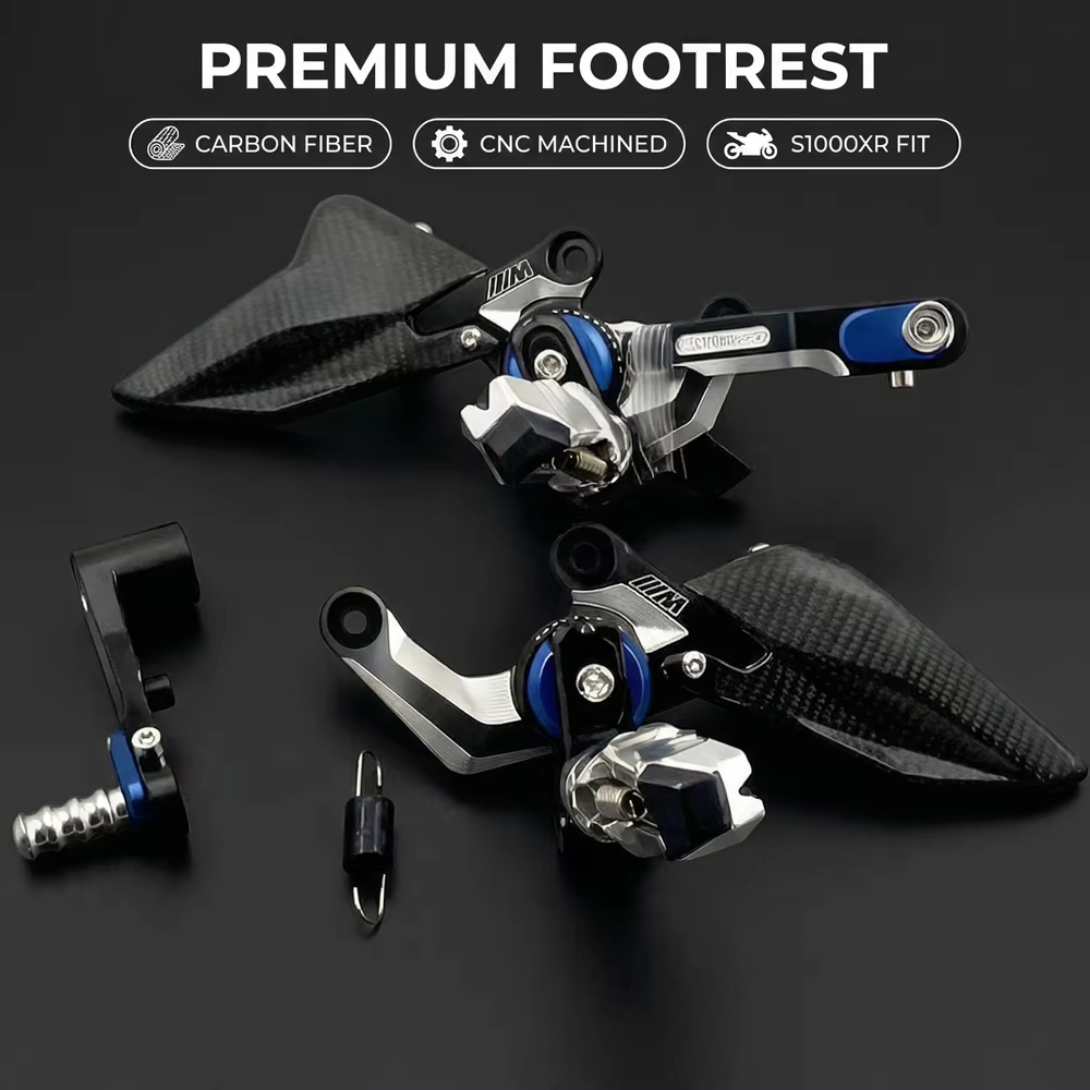 Footpeg Rear Set Pegs Pedal Footrest Heel Wing Adjuster Rearset For BMW S1000XR S 1000 XR S1000 XR 20-25 M1000XR 23-25 M M1000