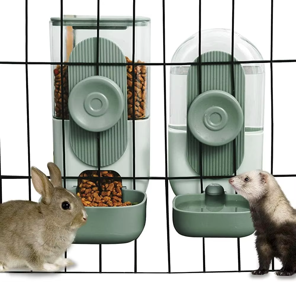 Pet Hanging Water Fountain Convenient Automatic Feeder Dog Feeding Bowl Cat Water Drink Kit Tool Food Storage Container