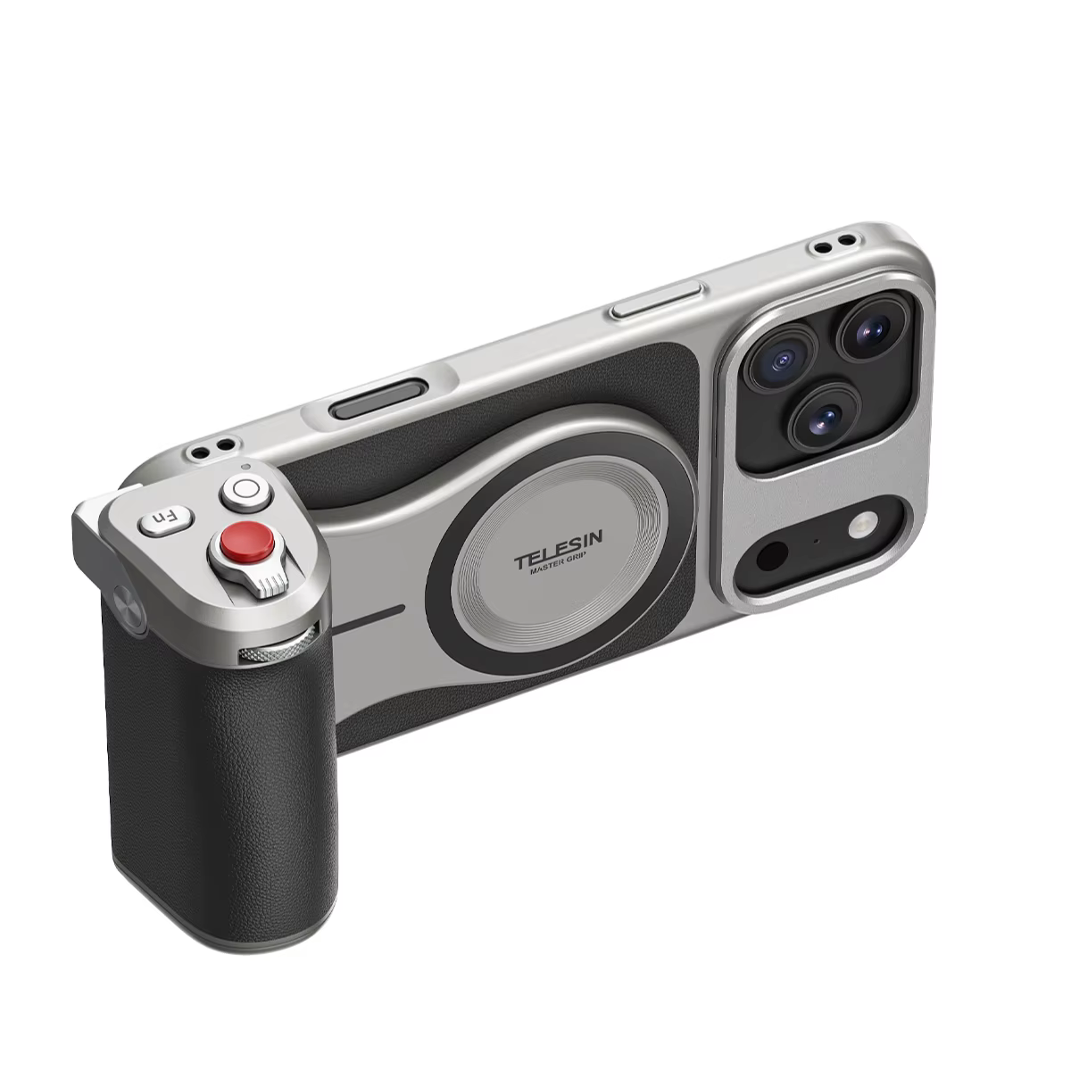 TELESIN Phone Camera Grip for IPhone17 Pro / Pro Max  with Phone Case Remote Shutter Handheld Handheld Photography Accessories