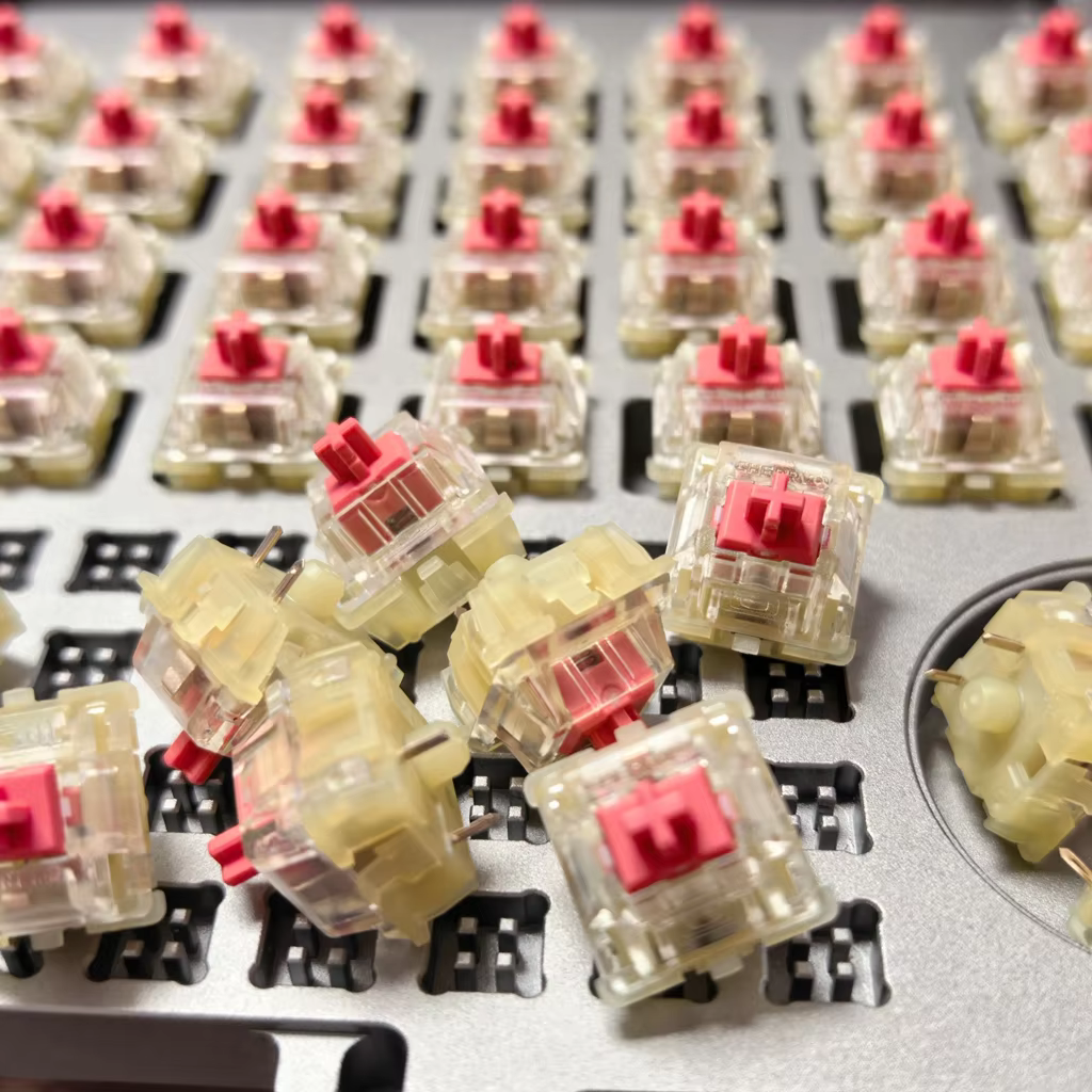 Brand NEW original Cherry Silent Pink Red Switch Blue Red Brown Sliver Linear tactile MX RGB CHERRY Mechanical Keyboard switches