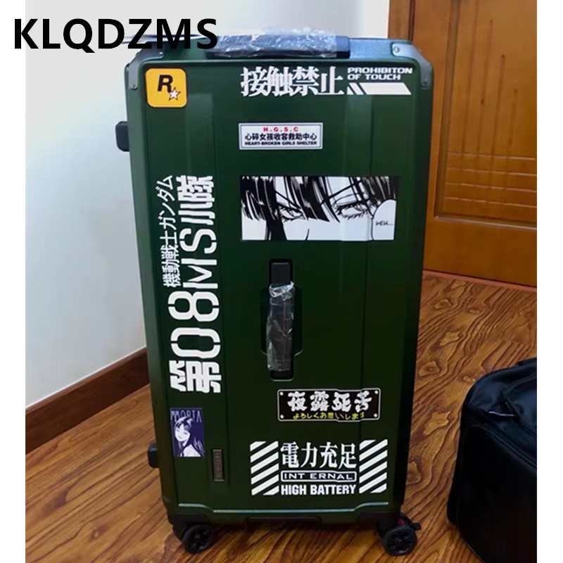 COLENARA Exported To Japan Large Capacity Luggage For Men 40 Inch Travel Luggage Women's Leather Suitcase Sturdy Durable And