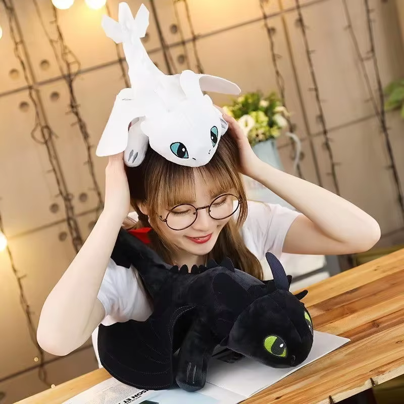 # Giant Plushies Dragon Toys Kawaii White Black Dinosaurs Animal Stuffed Plush Toys In Stock Plush Kid Birthday Gifts for Kids
