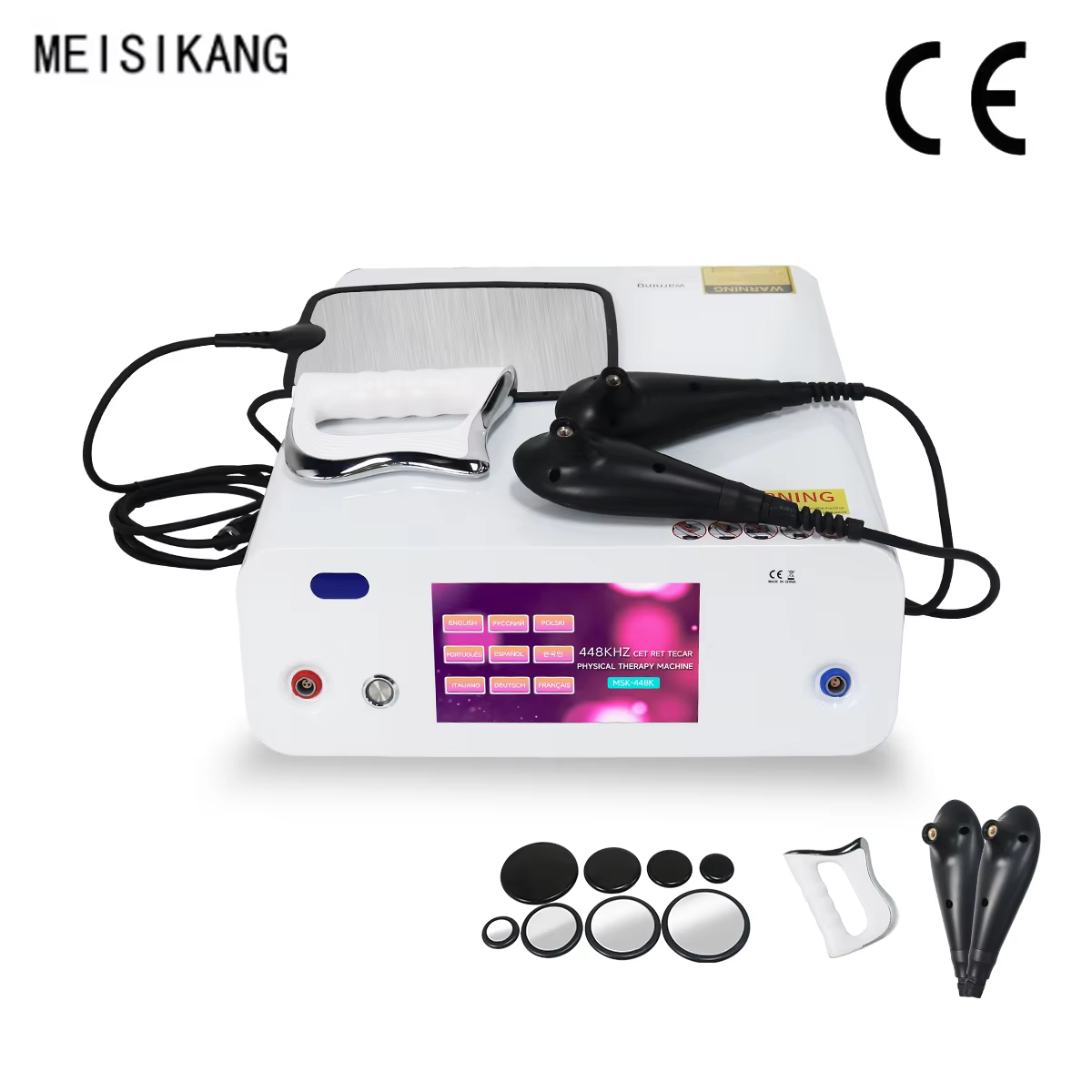 448K Indiba Ret Cet Machine Tecar Cavitation Health and Beauty Body Care System Ret Cet Rf Slim Machine for Weight Loss