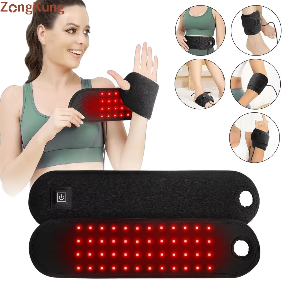 Red Light Belt for Warming The Uterus Stomach Led Wrist Wrap Infrared Light  Device for Ankle&Finger  Promote Blood Circulation