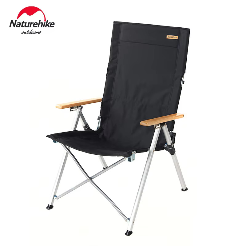 Naturehike Outdoor Travel Hiking Adjustable Portable Folding Chair Aluminum Reclining Camping Fishing Beach Chair Nature Hike