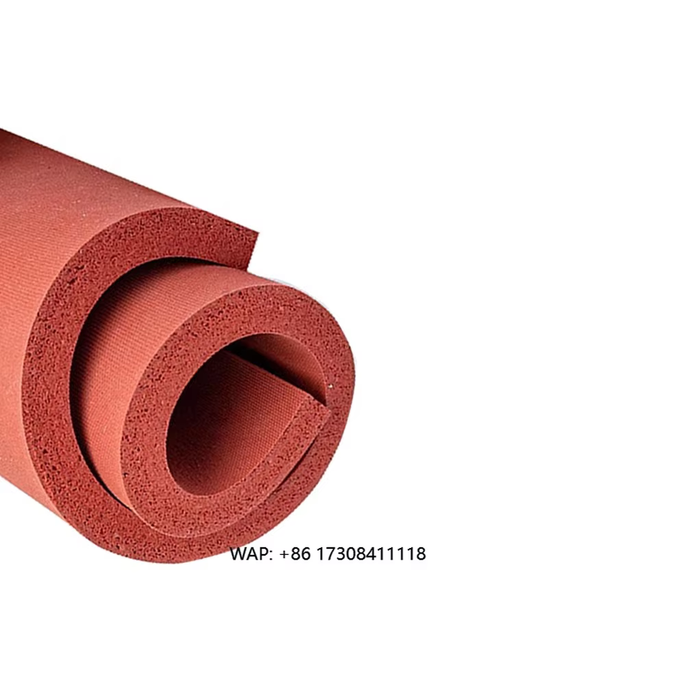 Smooth Surface Block Foam Sheet Polished Foam Pad Silicone Epdm Roll Sponge Sheet Silicone Rubber Foam Sheet
