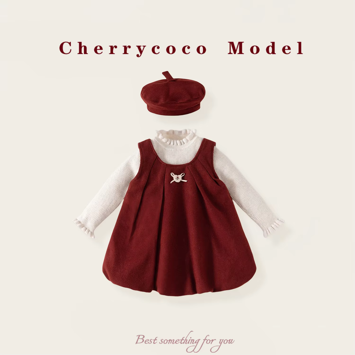 Girls' Dress for Autumn and Winter 2025 New Style, Stylish Children's Princess Dress with Plush Skirt for Winter