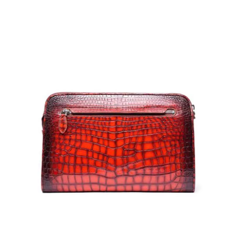 afanzhe new  crocodile  envelope bag fashion  portable    large  business  Men's casual bags