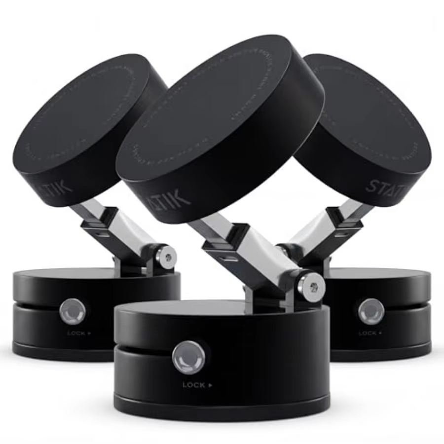 HyperMount® Gen 2 Vacuum Phone Mount Magnetic Phone Holder Vacuum Seal Car Phone Mount Use on Any Surface Compatible with Apple