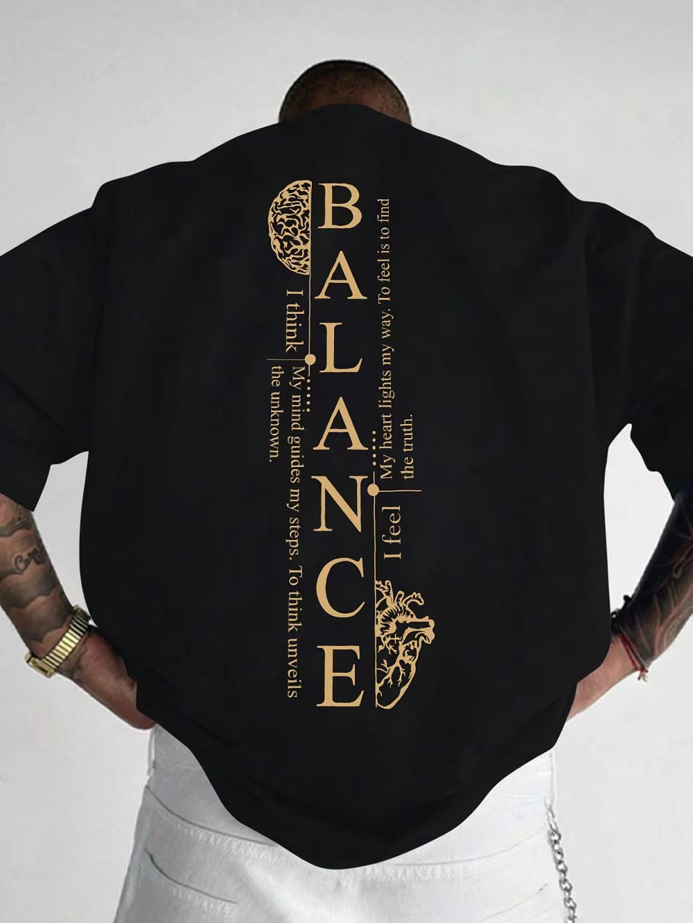 Fashionable new men's large letter printed breathable and comfortable round neck T-shirt summer outdoor urban casual top