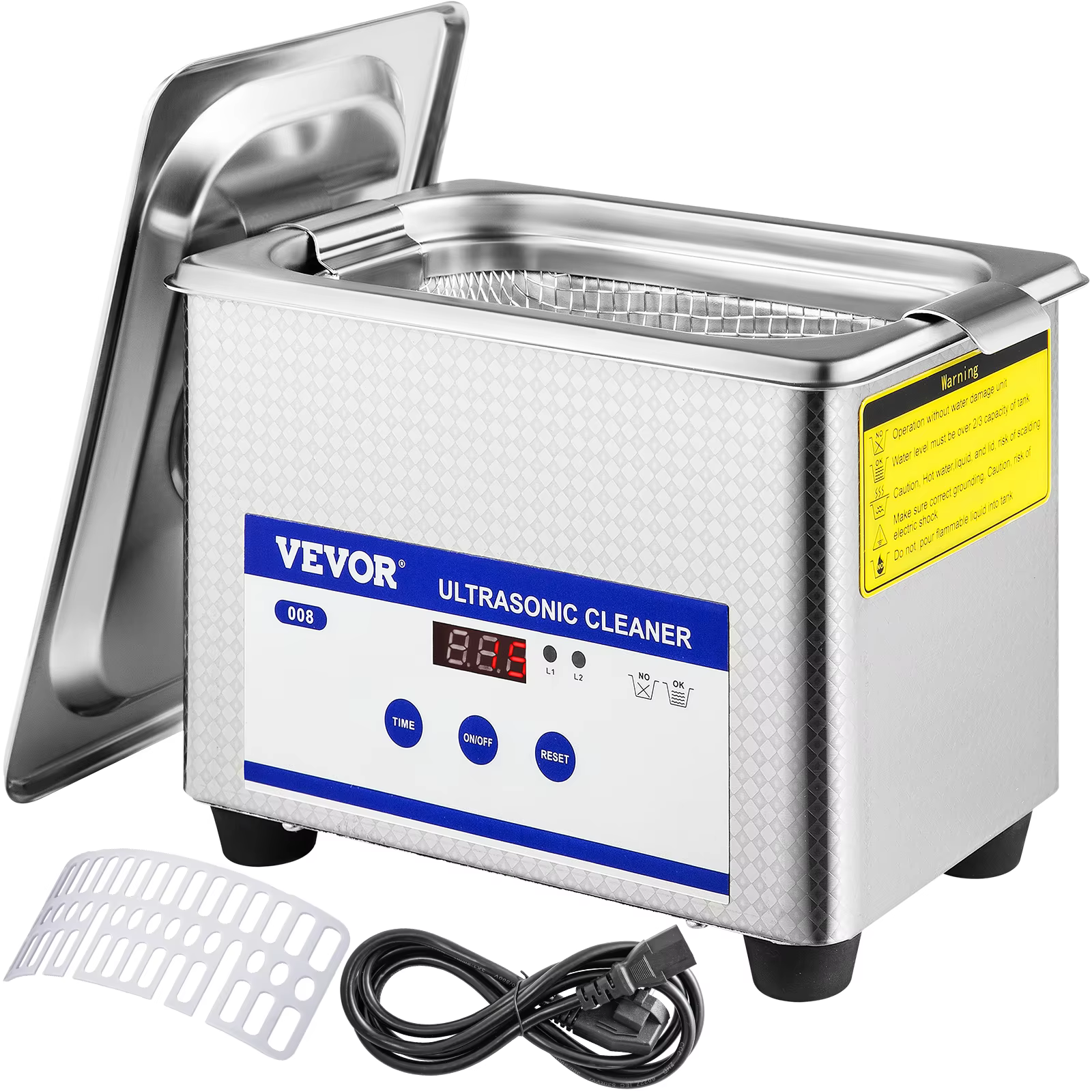 SucceBuy 800ml Ultrasonic Cleaner Portable Cleaning Washing Machine 35W Mini Lave-Dishes Ultrasound Bath Sonic Home Appliance