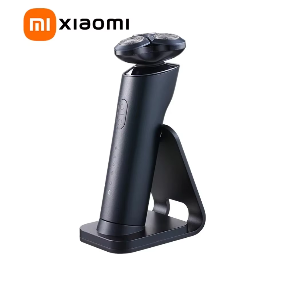 Barbeador Elétrico Portátil Mijia S700 Flexível com 3 Cabeças, Aparador de Barba Lavável à Prova d'Água IPX7, Recarregável NOVO