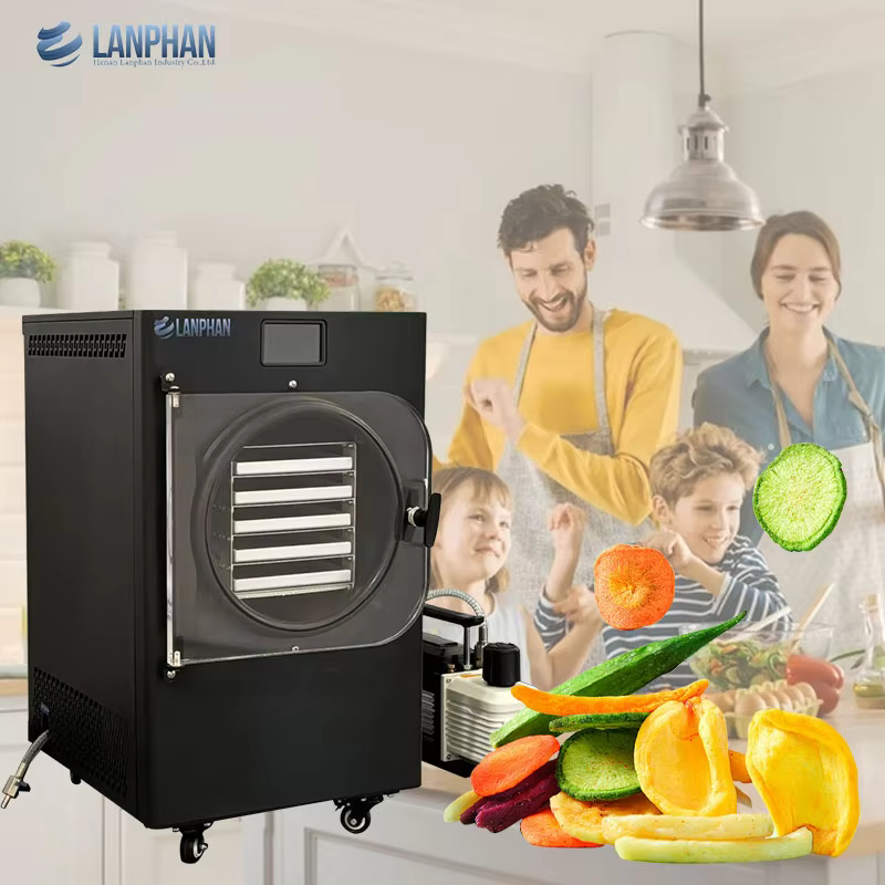 Easy-to-Operate Home Lyophilizer Portable Vegetable Fruit Milk Food Grade Freeze Dryer Mini Machine