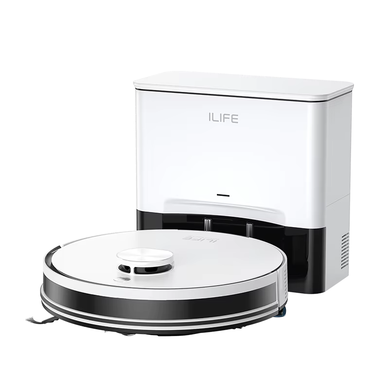 ILIFE A30 PRO 5000Pa Suction, Robot Vacuum and Mop Combo, Self emptying, 60 day capacity,  App/remote , 180 minute running time