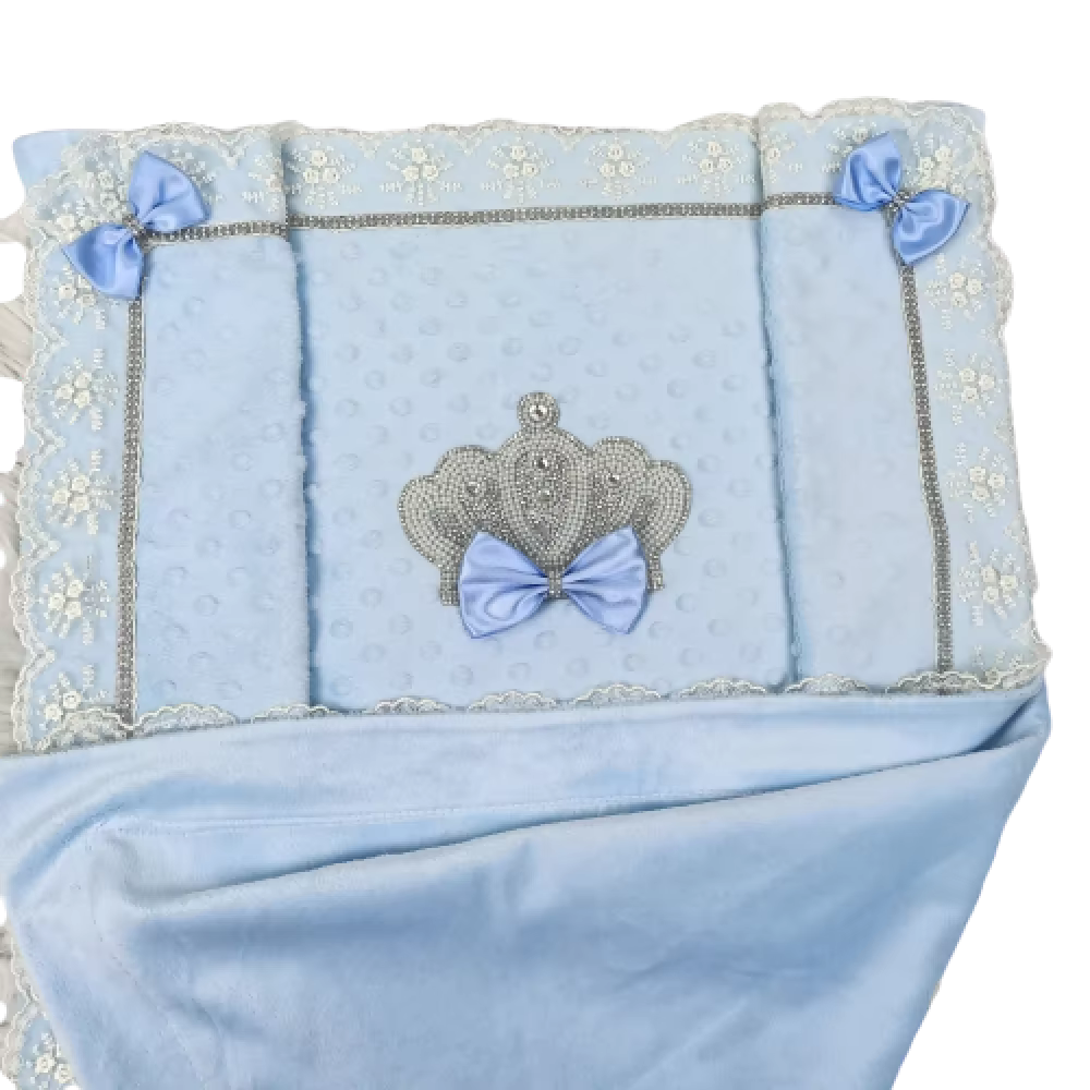 Comfortable Quality 100% Cotton Fabric Knitted Wholesale Custom New Design Portable Babies For Blankets Newborn Baby Blanketwhol