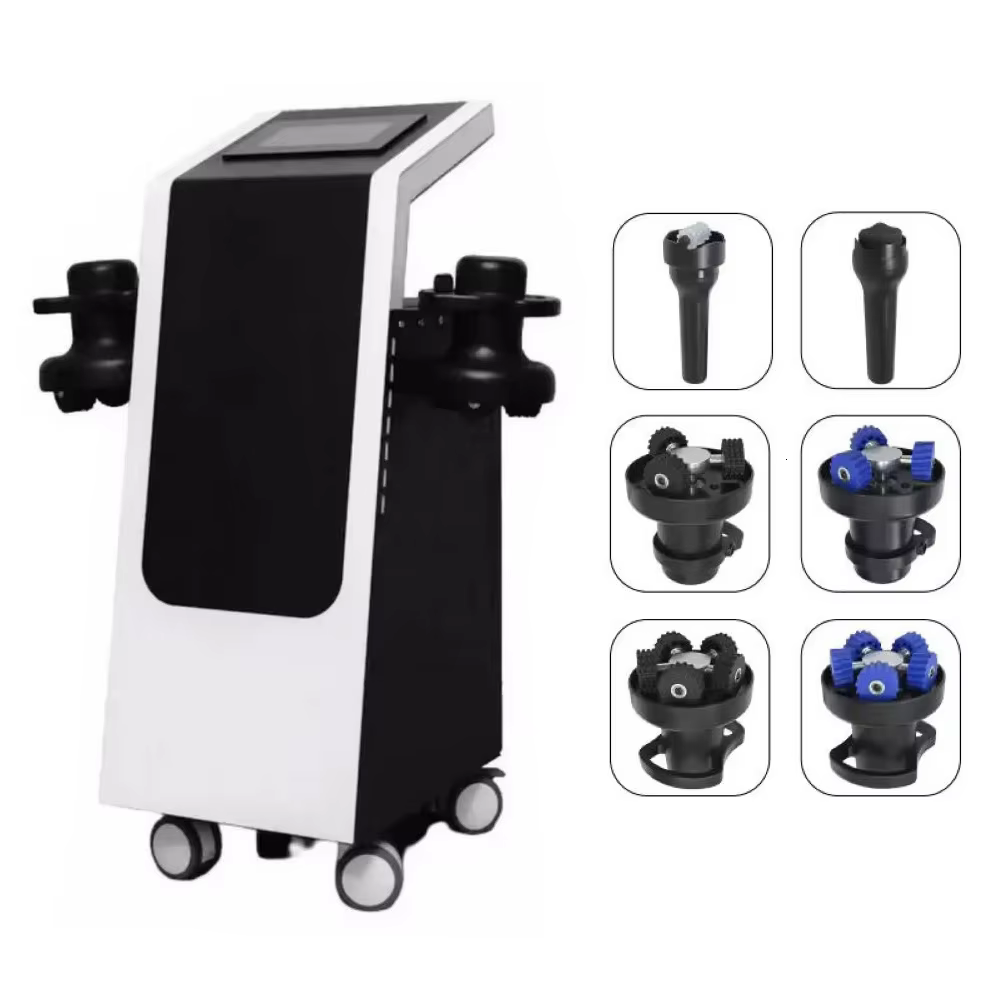 Vertical 6 IN 1 G12 Strong 360 Rotation Vibrating Massager Machine Body Shapping Butt Lifting Fat Cellulite Muscle Relax