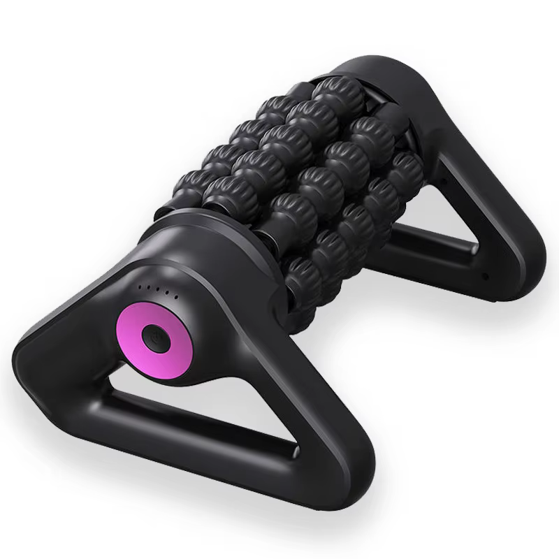 5‑Speed Rechargeable Cordless Electric Massage Roller Portable Deep Muscle Relaxation Massager Fitness Sports Body Massager