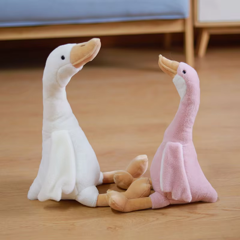 Peluche de Ganso de Cuello Largo, Juguete de Peluche Suave, Regalo de Peluche Adorable, Perfecto para Niñas y Niños, Decoración de Cumpleaños