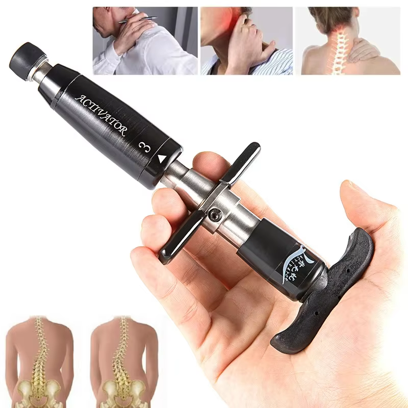 Manual Chiropractic Adjustment Tool Activation Therapy Limbs Joint Correction Nursing Massage Chiropractic Gun Health Massager