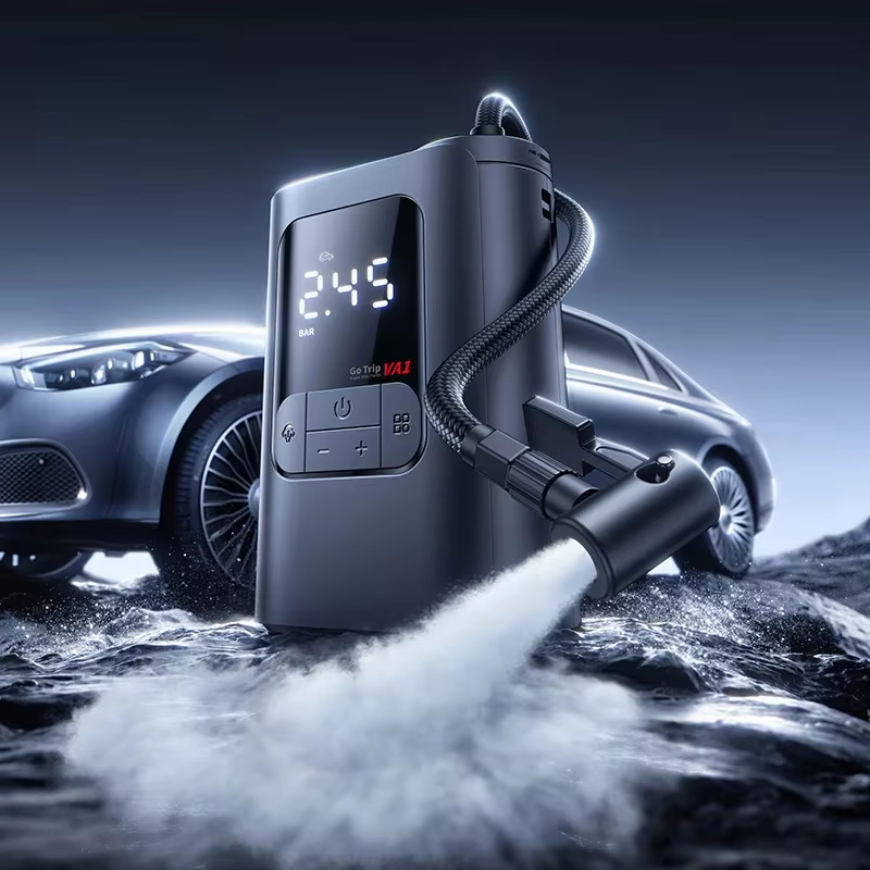 New Car Air Pump 7500mAh Air Compressor Portable Tire Inflator for Motorcycle Bicycle Ball Car Pump