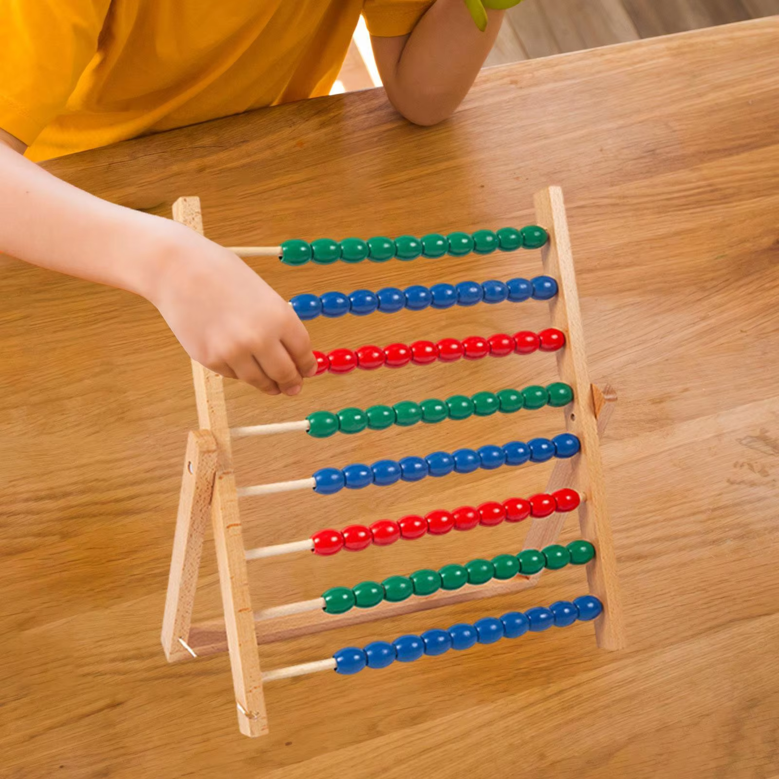 Counting Frame Development Math Number Games Educational Counting Toy for Boys Girls Kids Children Elementary Kindergarten