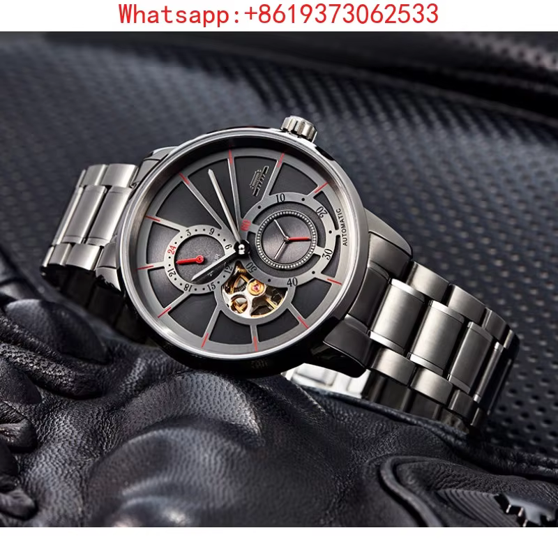 2026 Customized New Automatic Mechanical Watch Male Orion Hollow Through Waterproof Calendar Gift Men's Watch