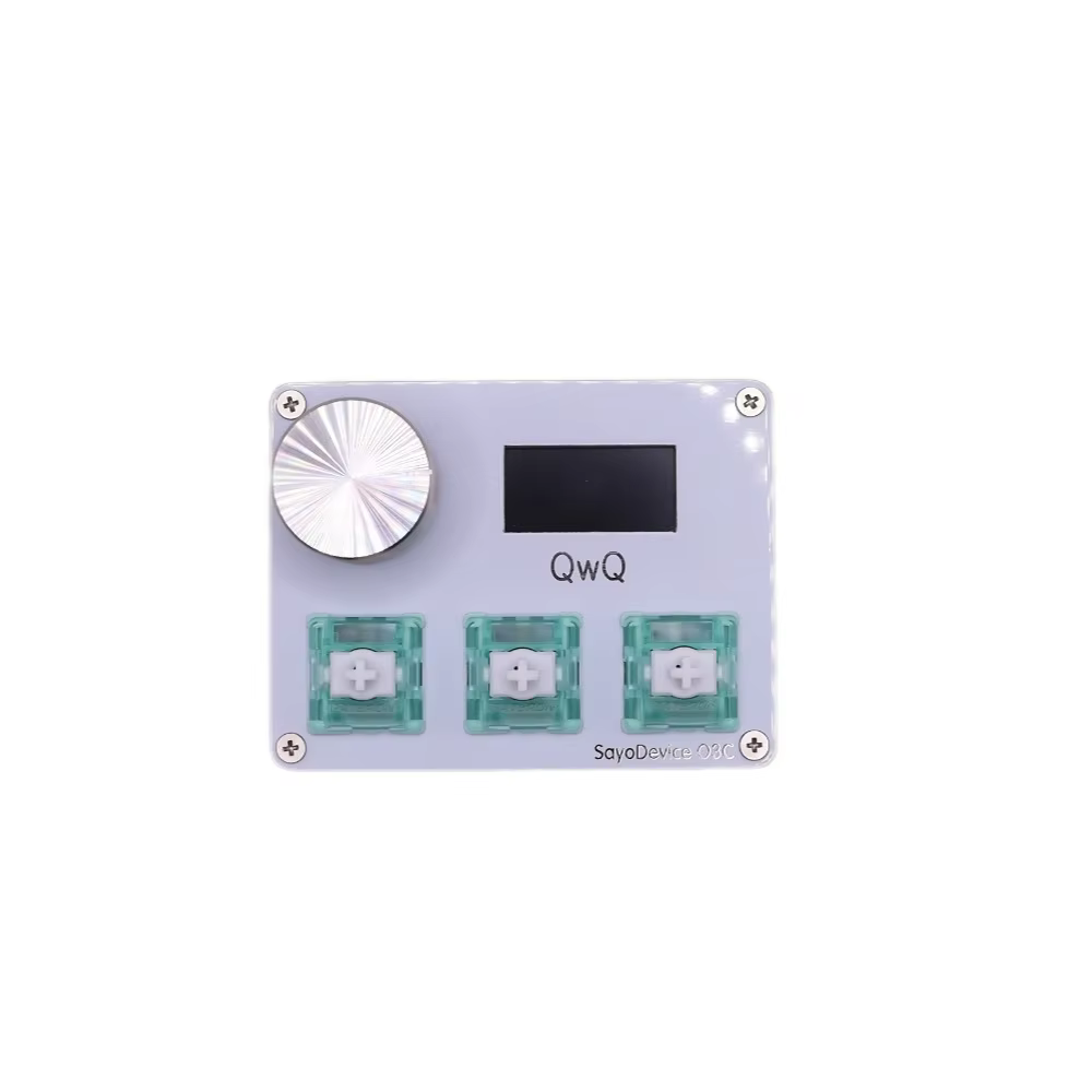 SayoDevice OSU O3C Rapid Trigger Gateron Jade Pro Magnetic Switch Mini Music Game Keyboard Customized Key Set For Geometry Dash