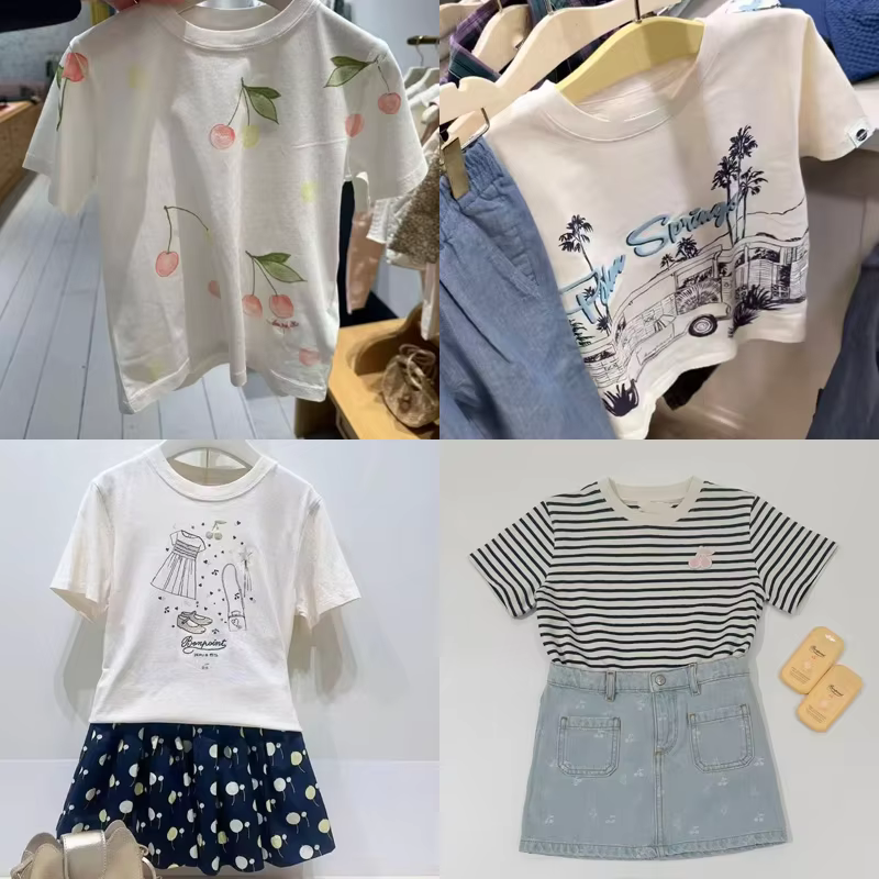 Children's Per-sale 2026 BP NEW Spring Baby Girls T-shirts  Baby Boys Summer Clothing Short Sleeve Shirts Mother  Kids Clothes