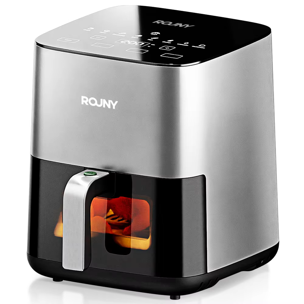 Air Fryer 5L, Electric Hot Fryer Oven Oilless Cooker with Touch Control & Nonstick Basket & Visible Window, MIUI-Cyclone Tech