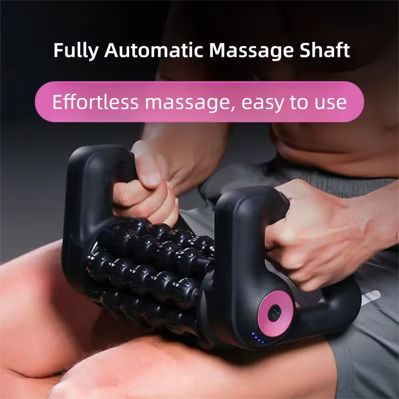 Multifunctional Electric Massage Shaft Whole Body Muscle Relaxation Roller Massager Fully Automatic Rolling Massager Yoga Column