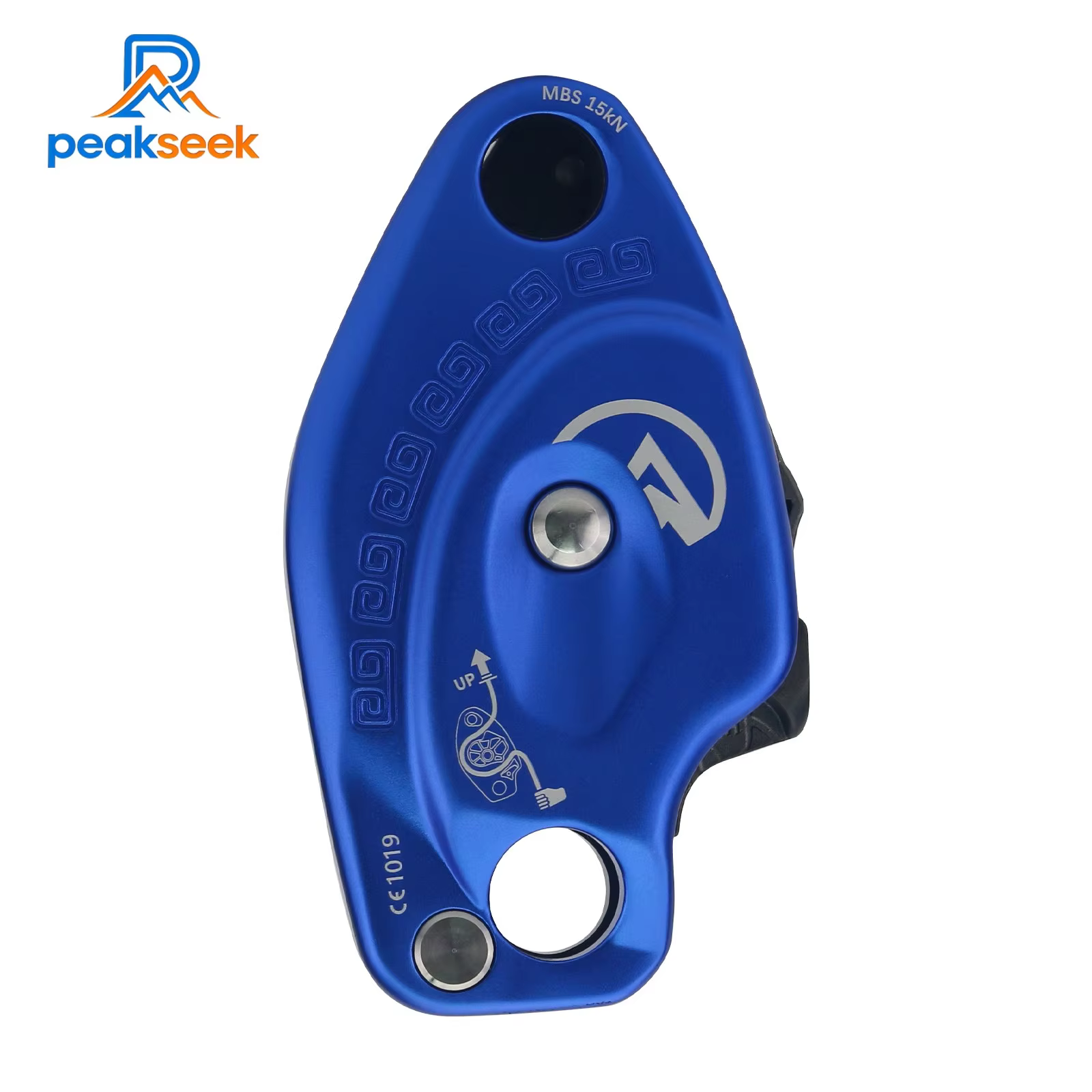 PeakSeek Camnal Outdoor Descender 15KN Climbing Lift Retarder High Altitude Operation Protector