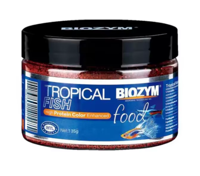 Biozym Small Fish Particle Feed Contains Rich Protein And Vitamins Which Increase Body Weight And Color