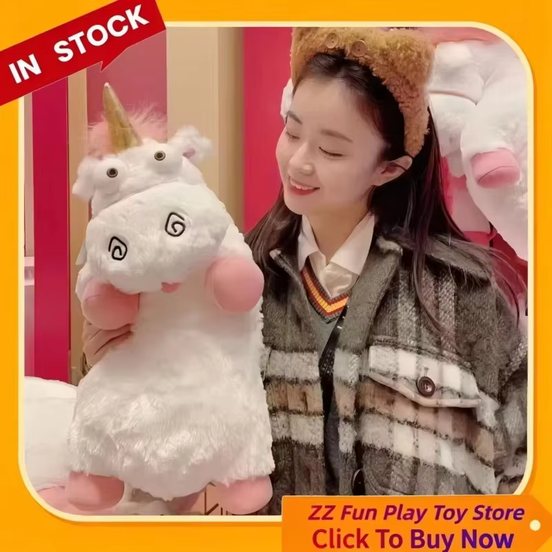 Fu Xixi Fan Chengcheng The Same Thief Dad Despicable Me Minions Evil Unicorn Stuart Plush Doll Cotton Hold Pillow Home Kid Gifts