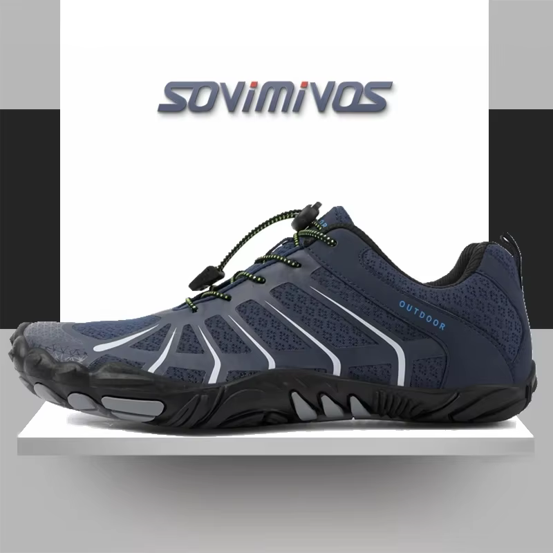 Men's Trail Running Shoes, Lightweight Athletic Zero Drop Barefoot Shoes Non Slip Outdoor Walking Minimalist Shoes for Women