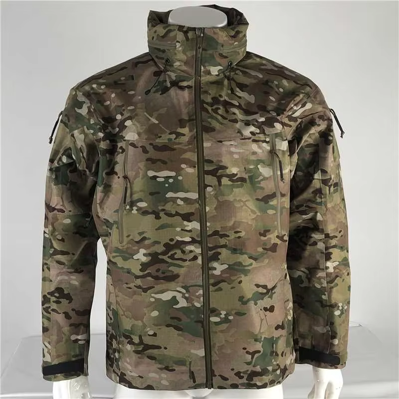 Jacket Shark Skin Soft Shell Tactical Jackets Men Women Waterproof Fleece Coat Hunt Clothes Sprin Aumutn Outdoor Camouflage Coat