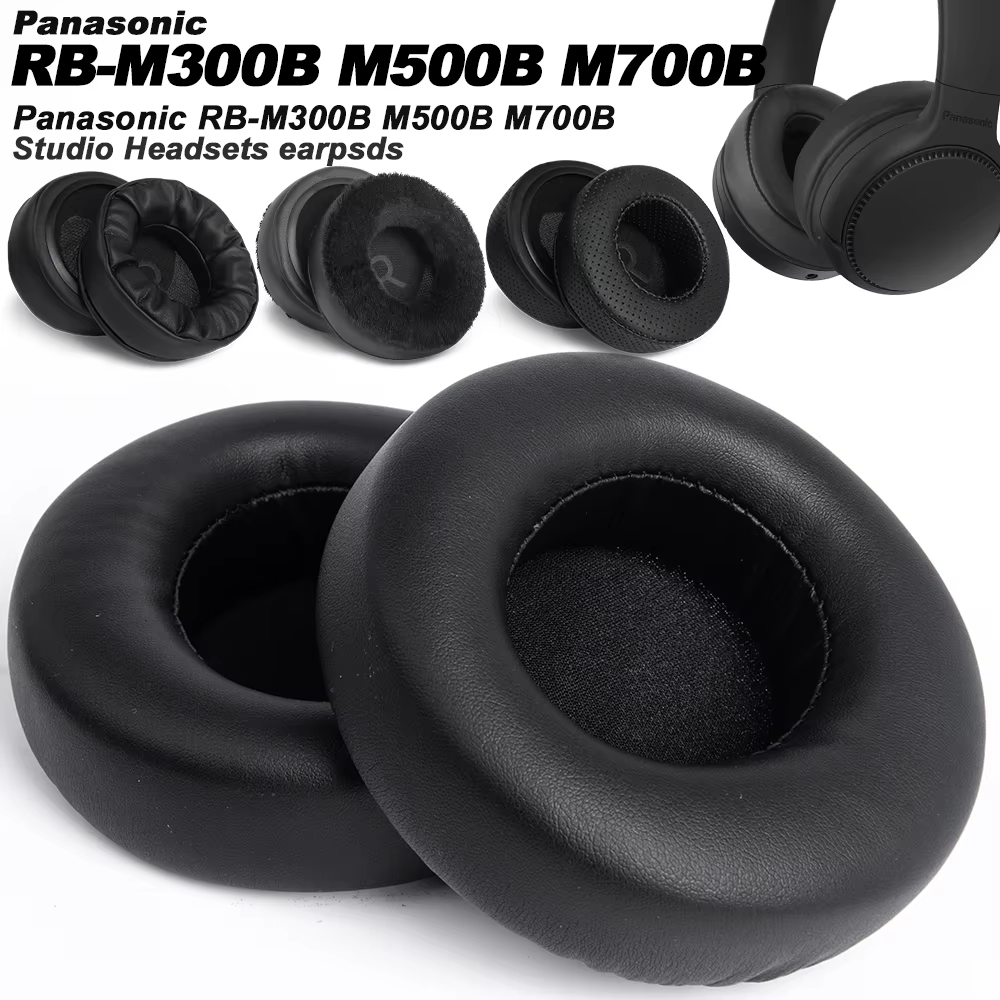 Earphone pads For Panasonic  RB-M300B M500B M700B replacement  Earpads headphones Mesh cloth Memory Covers Sponge Soft Protein