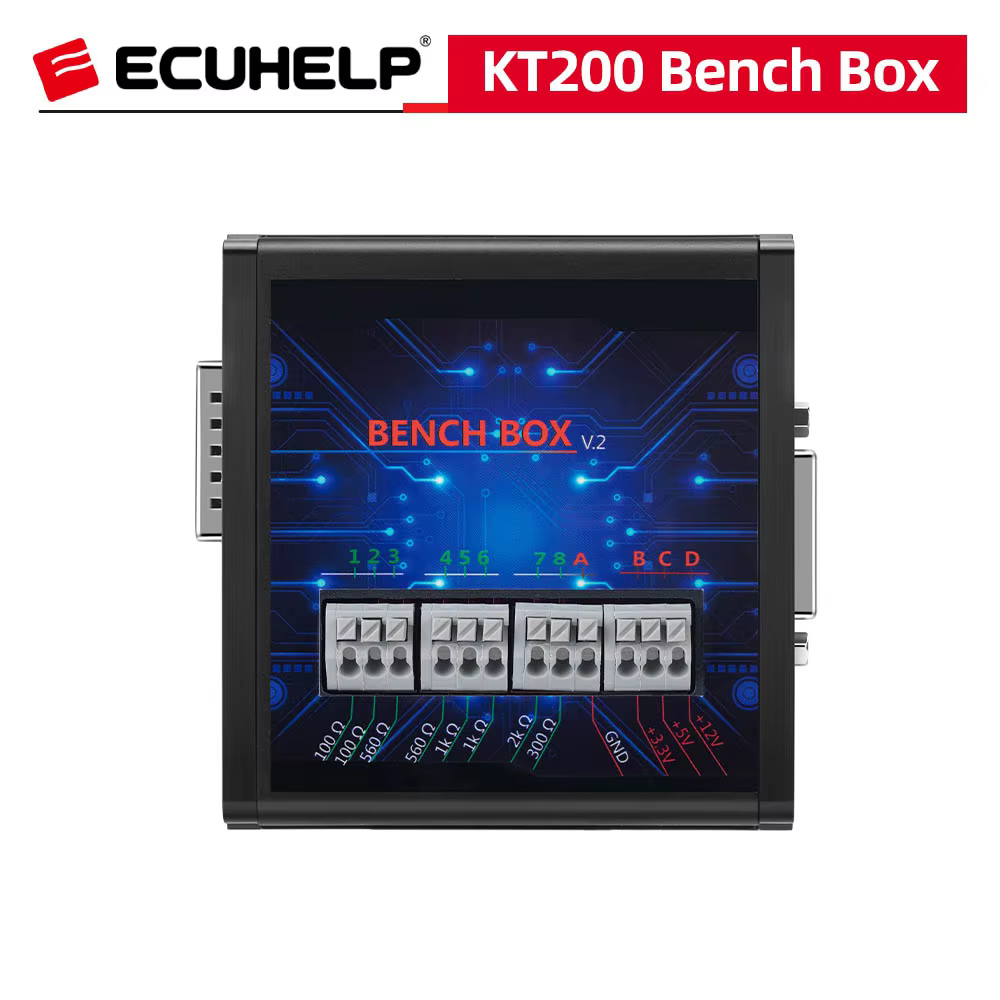 ECUHELP KT200 Bench Box for KT200 ECU Programmer Car Truck Tractor Boat Motorbike on Bench