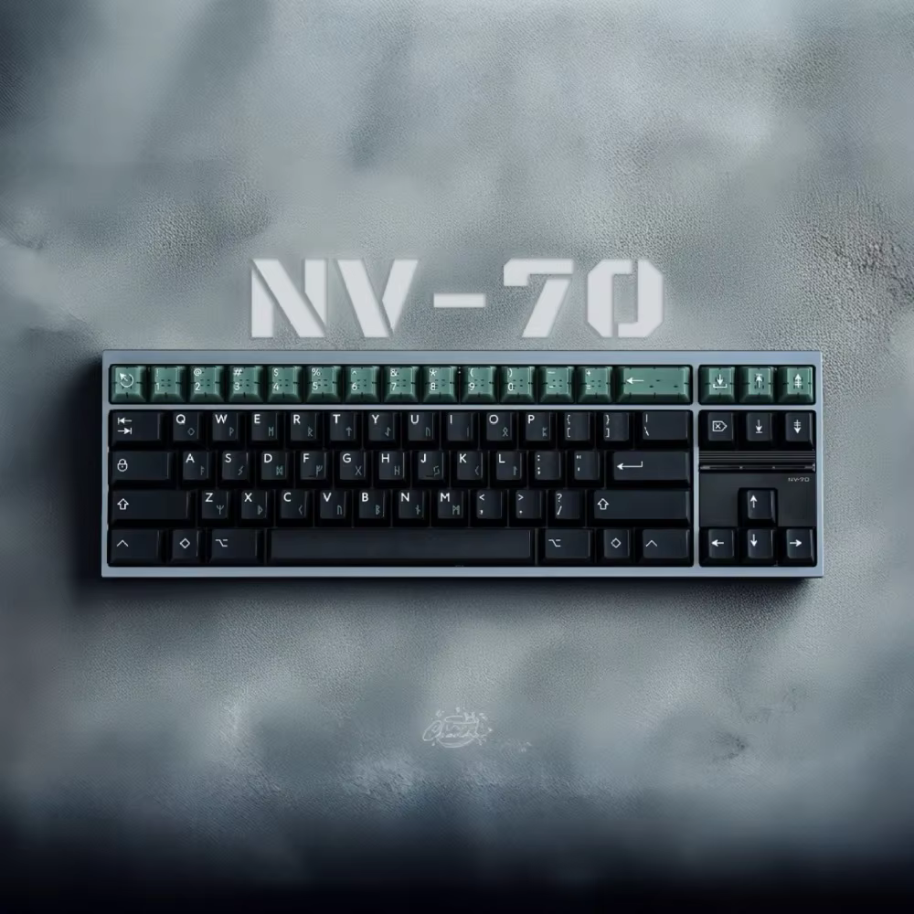 GDK Lab NV-70 Mechanical Keyboard Kit Wireless Tri-mode Gasket Hot Swap Custom 70% Aluminum Office Gaming Keyboard Gift in Stock