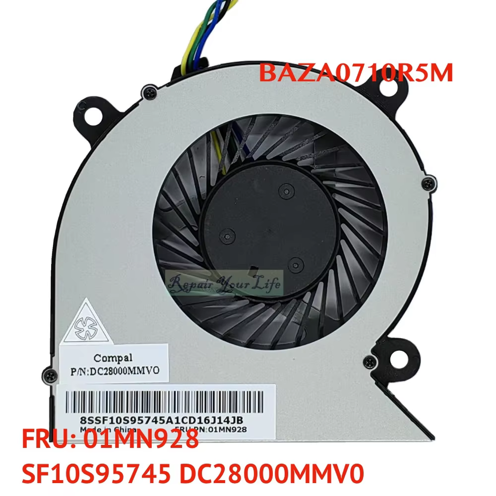 01MN928 AIO CPU Cooling Fan for Lenovo 520c-24igm 520c-24iwl 520c-24iil 520c-24 All-in-One Computer PC Cooler Fans BAZA0710R5M