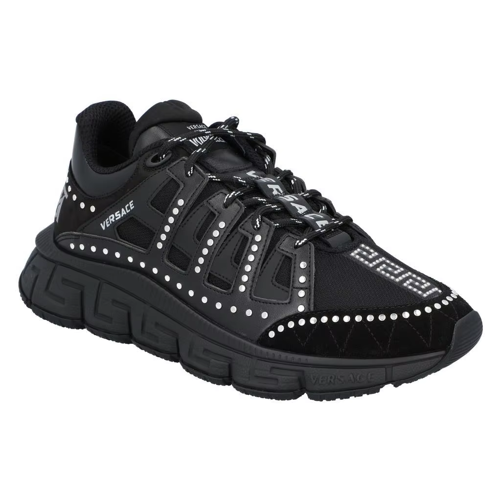 Versace Tribeca Unisex Lightweight Breathable Skateboarding Sneakers Non-Slip Sports Footwear for Men and Women