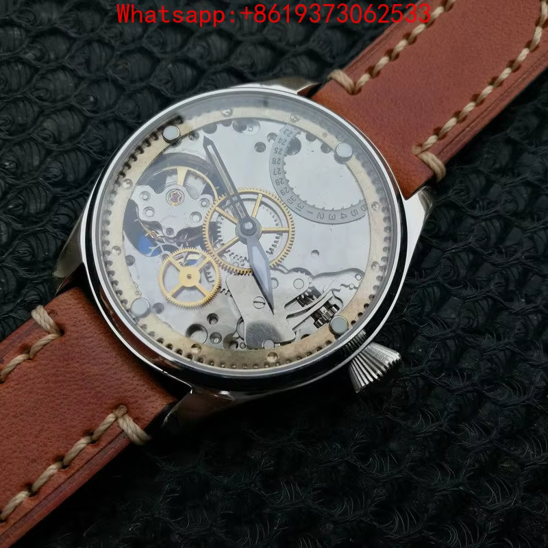Customized Watch Handmade Original Mechanical Watch Weight Pendulum Hollow Movement Watch