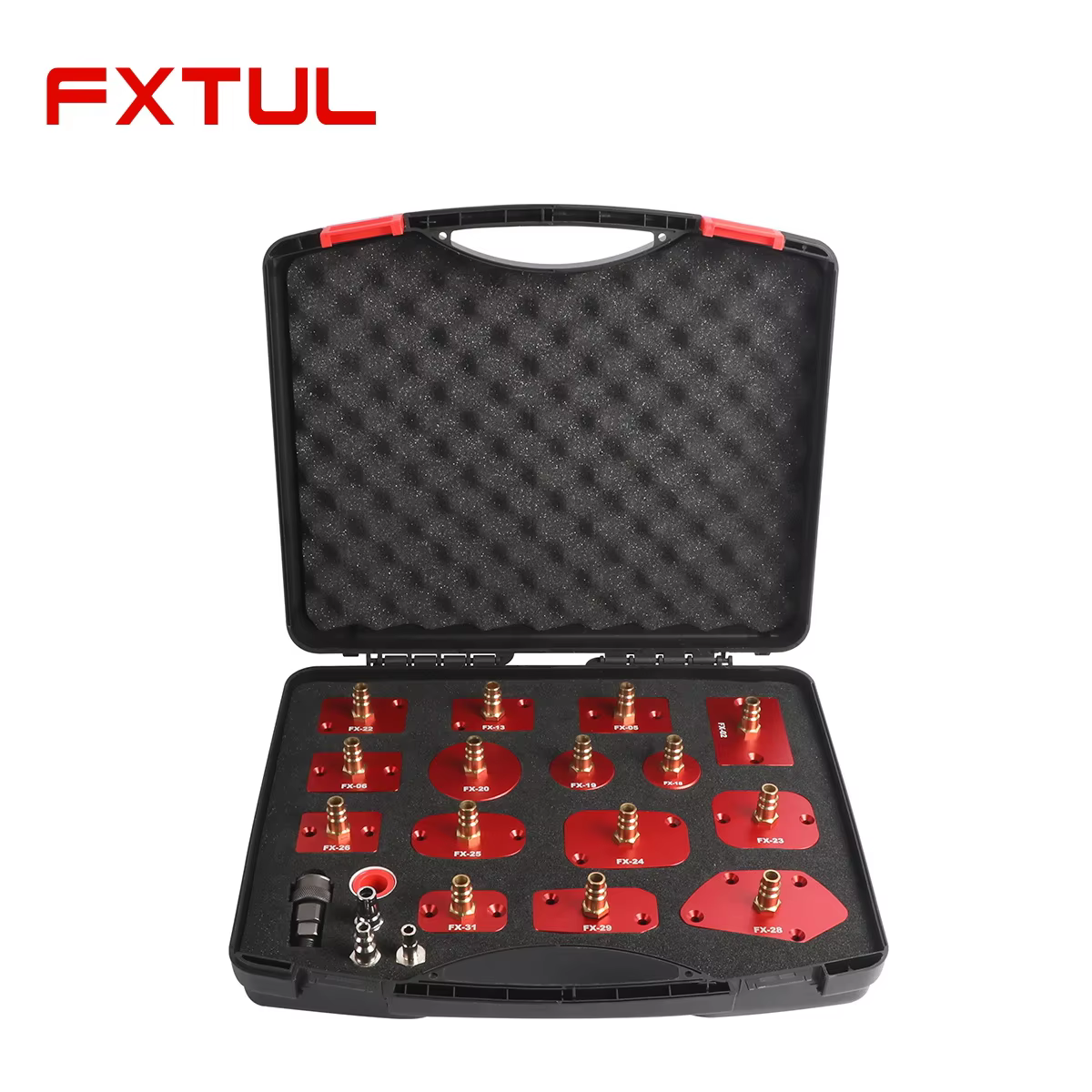 FXTUL Motorcycle Brake Fluid Cap Adapter Oil Exchanger Fluid Adapter Extractor Oil Pump Connector for Motorcycles