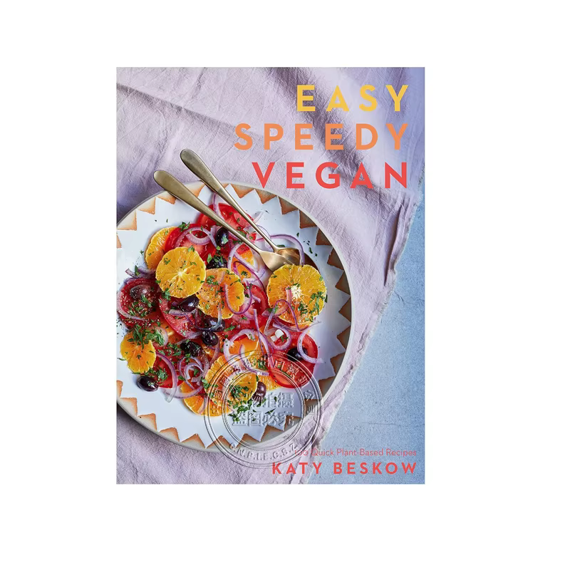 English Original, Easy Speedy Vegan: 100 Quick Plant-Based Recipes Imported Book Genuine