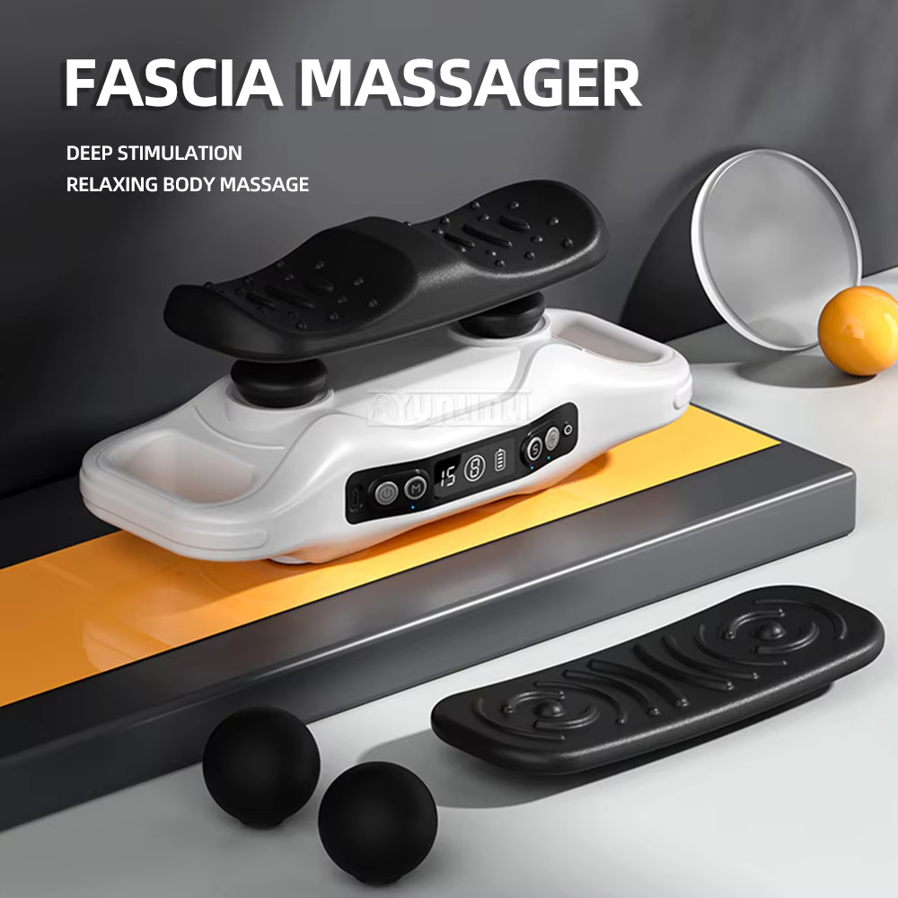 Electric Massager Muscle Relax for Fitness Massage Fascia Gun Leg Foot Arm Back Abdominal Vibration Massager Muscle Stimulator