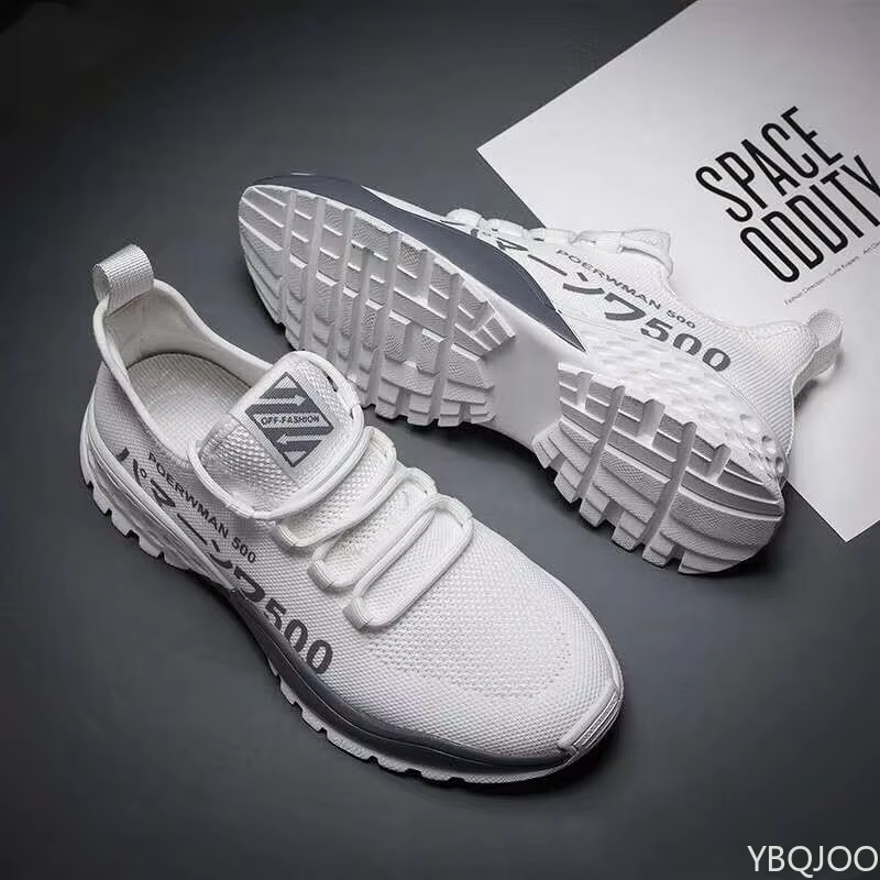 Large Size Spring and Autumn Fashion New Thick Sole Height Increasing Casual Men's Shoes Niche Trend Flat Sports Men's Shoes